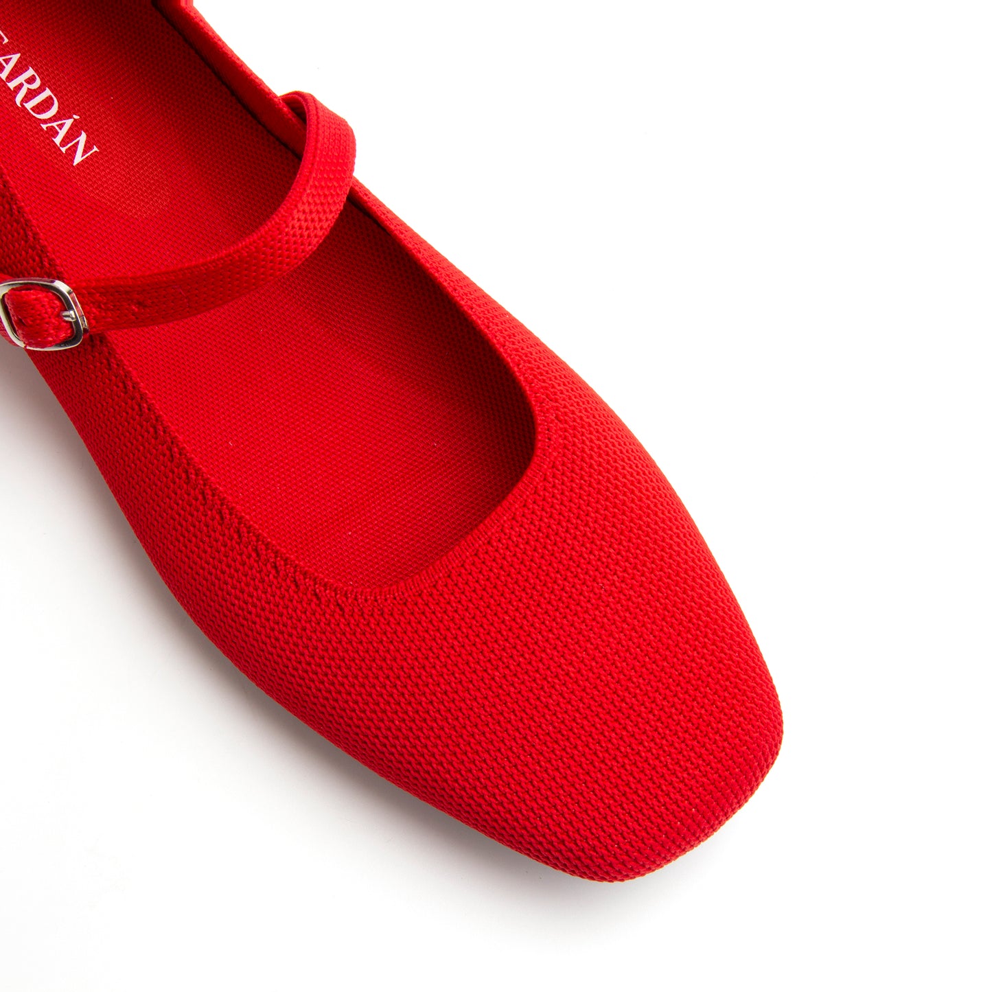 Women's Ballet Flats Square Toe Slip On Shoes Knit Dress Mary Jane Flats Woman Comfy Soft Causal Work Walking