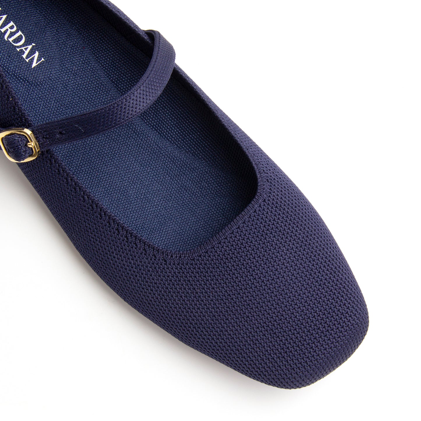 Women's Ballet Flats Square Toe Slip On Shoes Knit Dress Mary Jane Flats Woman Comfy Soft Causal Work Walking