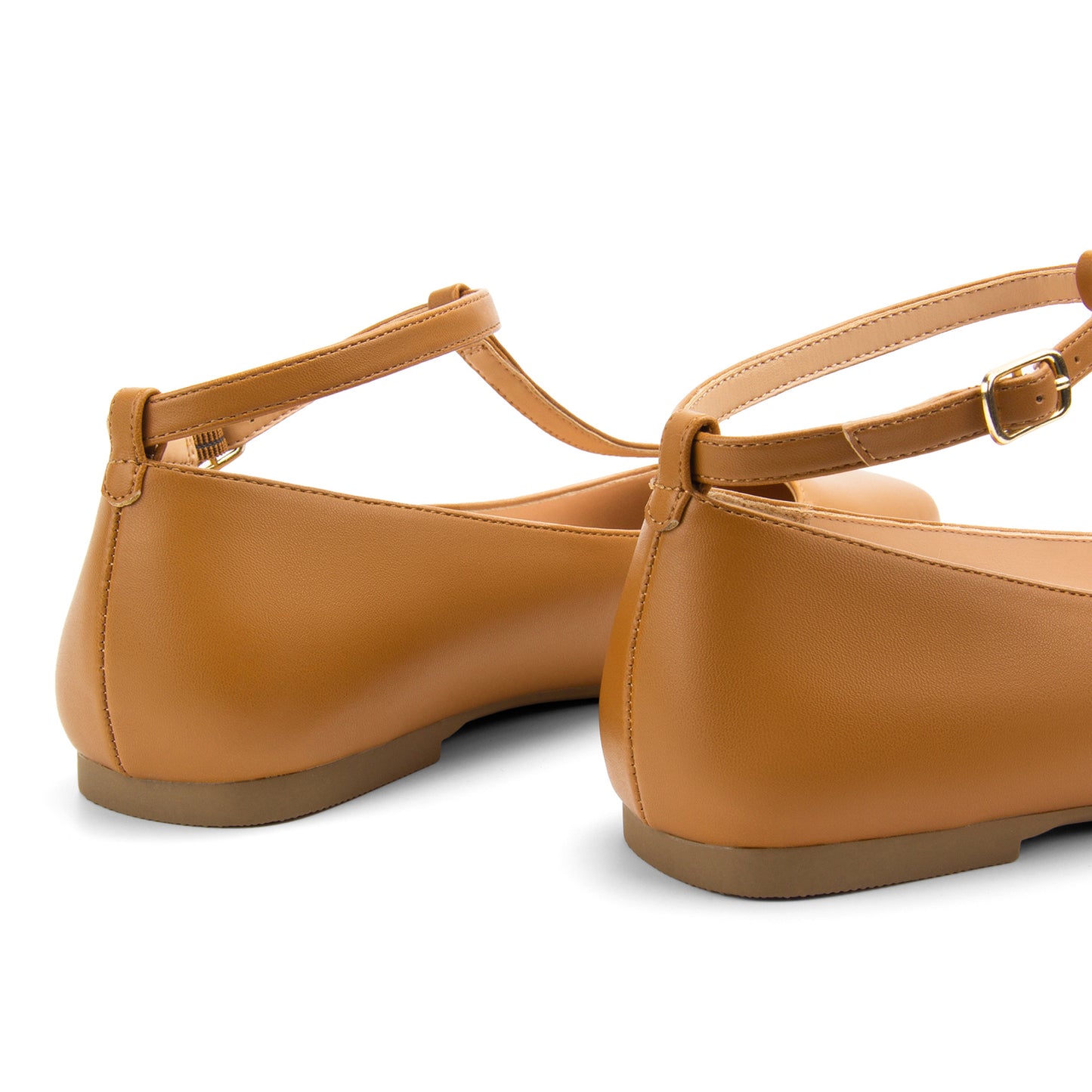 Mary Jane Flats Women Adjustable T Strap Square Toe Ballet Flats Ankle Strap Dress Comfortable Flats for Work,Date Nights Party,Office,Wedding